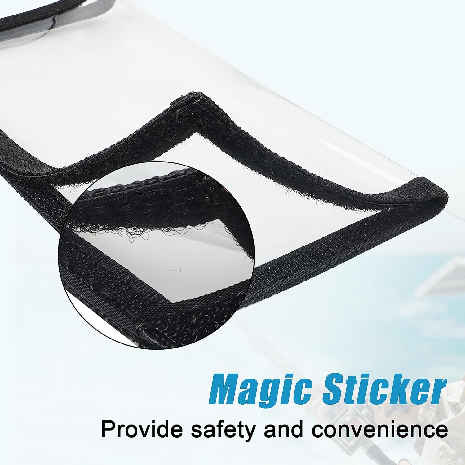 Fishing Lure Wraps Covers,4/8 Packs Clear PVC Lure Covers Durable Fishing Bait Cover Easily See Lures Fishing Hook Covers Bait Storage Protector Keep Fishing Safe for Fishing Rod