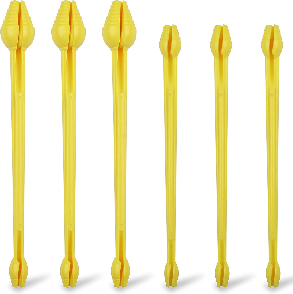 Plastic Fishing Hook Disgorger Snelled Fish Hook Remover Tool Portable Fishhook Extractor Detacher Dehooker Fishing Gear Accessory Small Large 6pcs