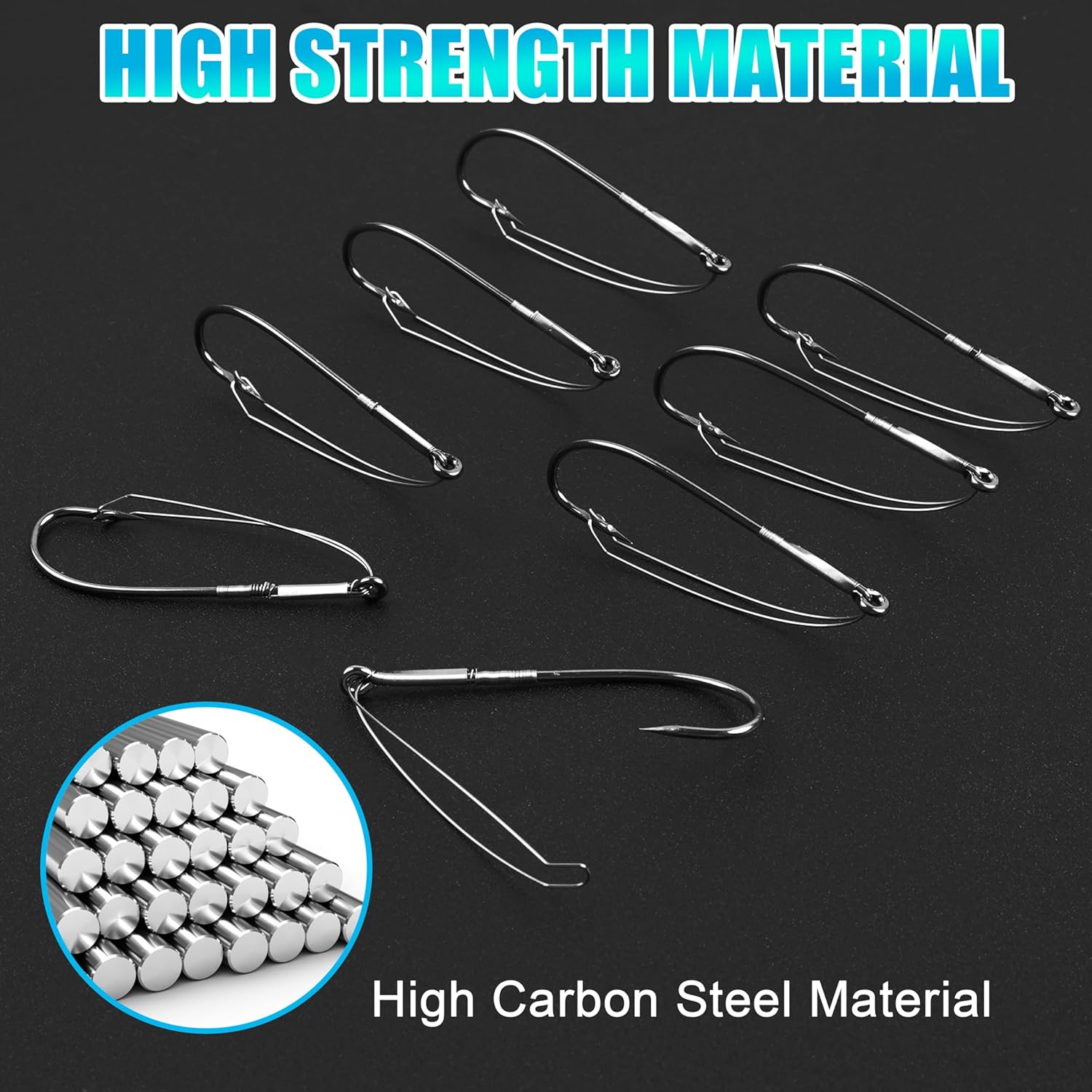 Weedless Wacky Rig Hooks, 35pcs Wacky Worm Hooks Weedless Fishing Hooks Texas Neko Rig Fishhook for Bass Wacky Rigging Worm Lure Bait Freshwater Saltwater