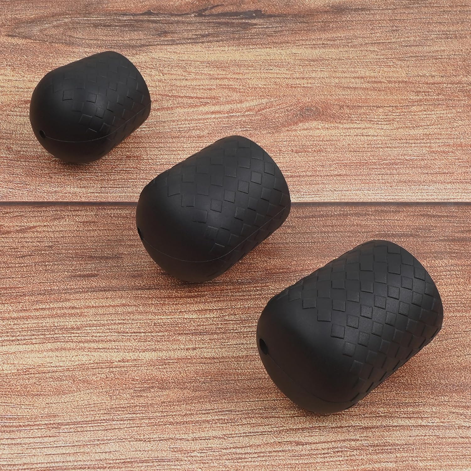 Fishing Rod Butt Cushion, Silicone Fishing Rod Butt Cap End Pole Seat Cushions Protector Pole Holder Accessory Black