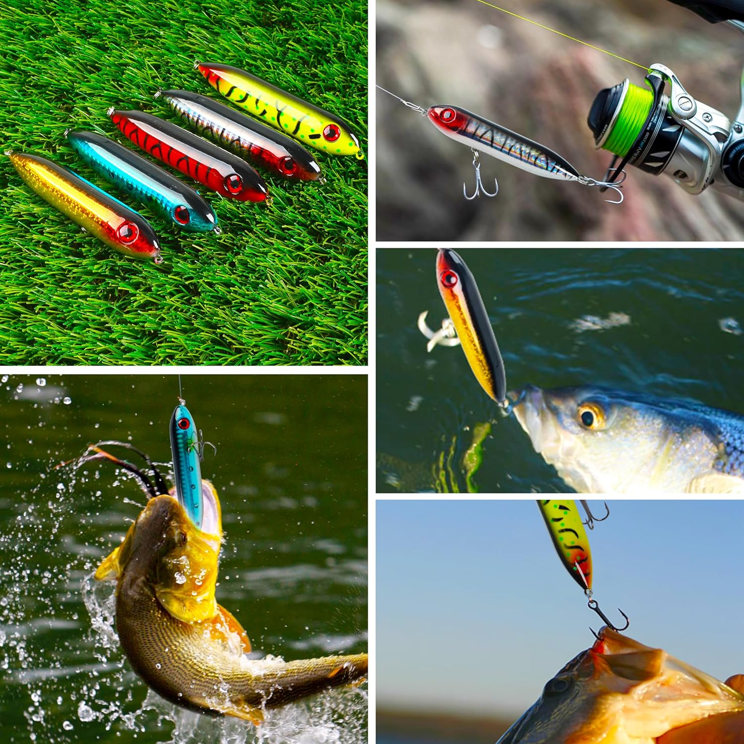 Catfish Rattling Line Float Lure for Catfishing, Demon Dragon Style Catfish Spook Rattle Floats for Santee Cooper Rig Catfishing Tackle 5/10pcs